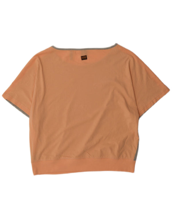 T-shirt grafica da donna G-Star Top UK 18 XL Cotone color block grigio
