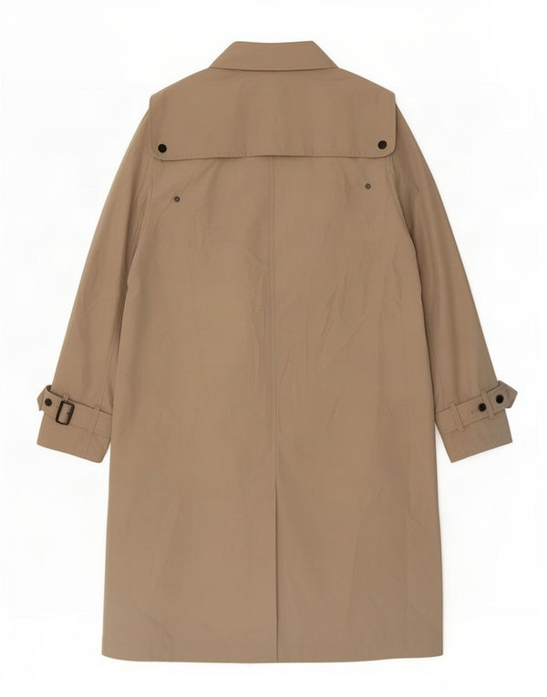 Cappotto a mantella lungo da donna Zara UK 14 Modale beige medio