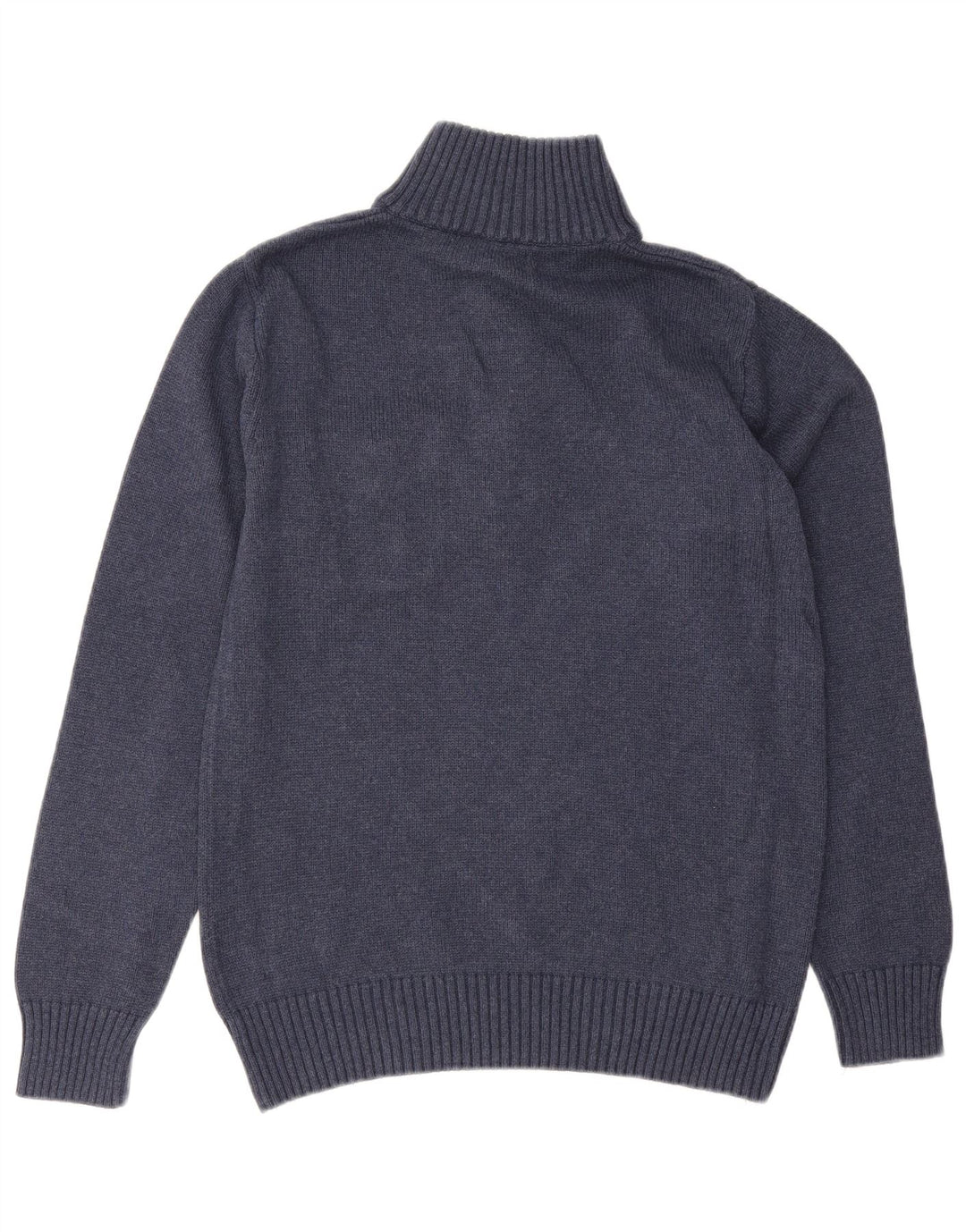 Gant Maglione da uomo con collo a bottoni blu navy medio