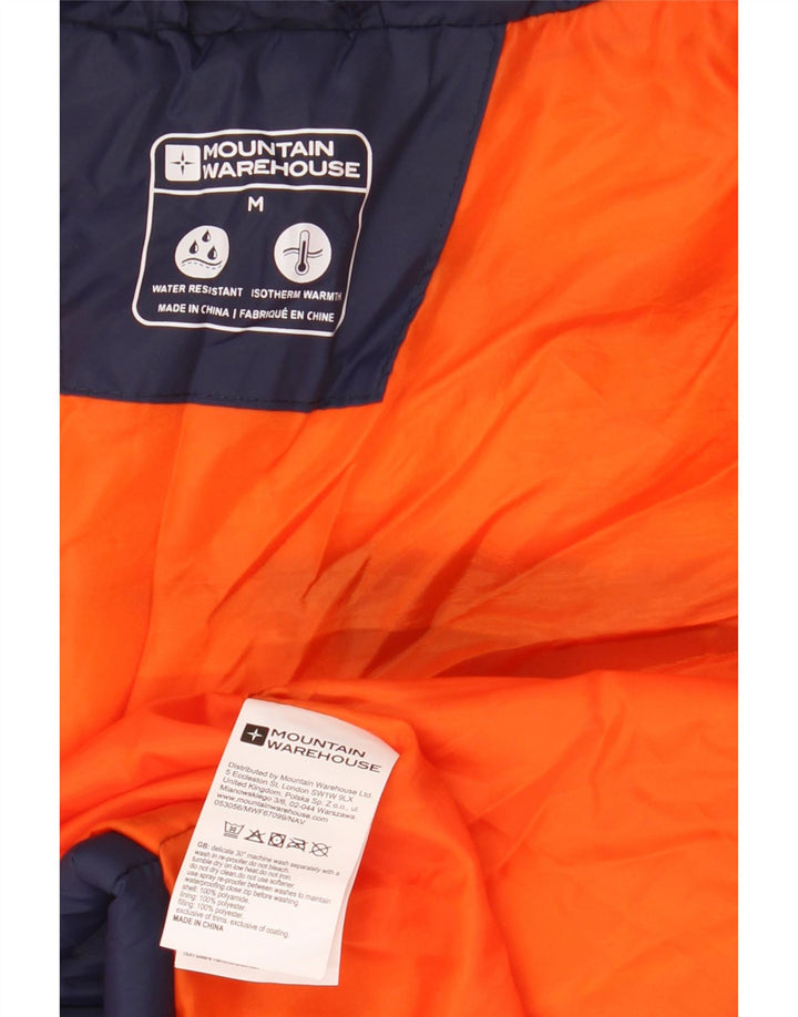 Gilet imbottito da uomo Mountain Warehouse UK 38 medio blu navy in poliammide