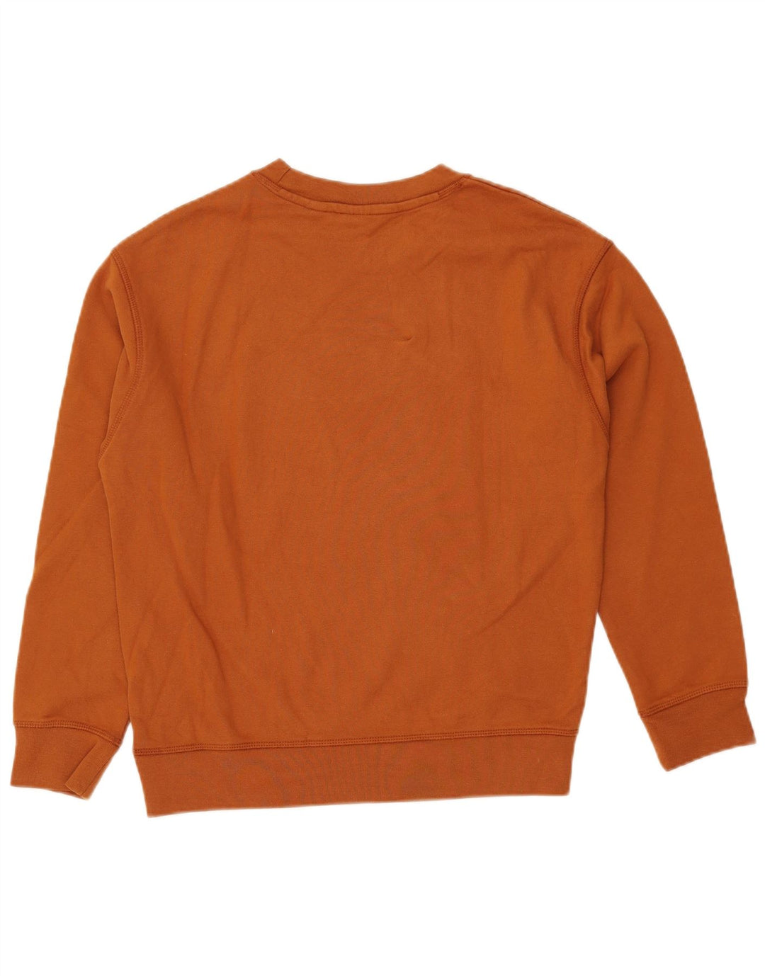LEVI'S Felpa con grafica oversize da donna UK 10 Small Marrone Cotone