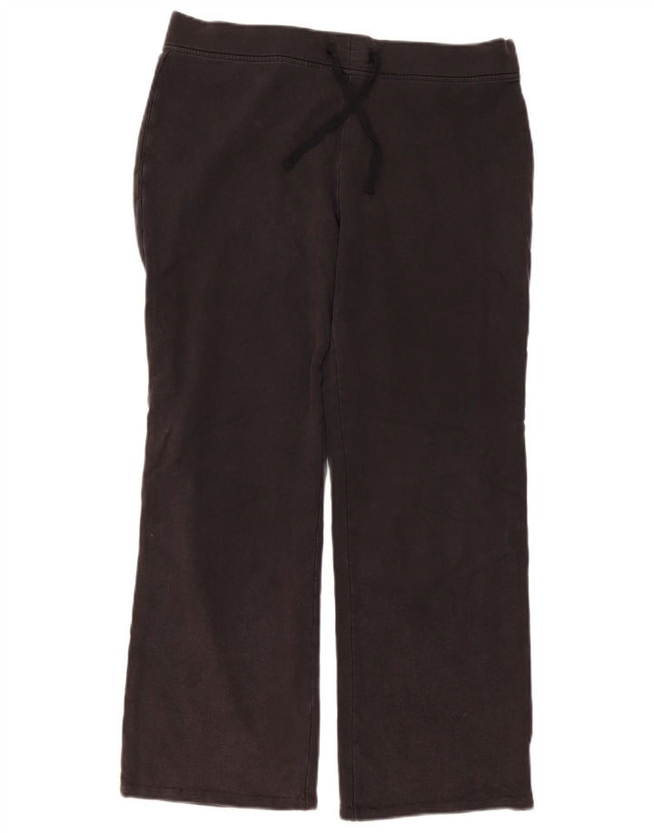 Pantaloni da tuta da donna Marks & Spencer UK 14 grandi cotone nero