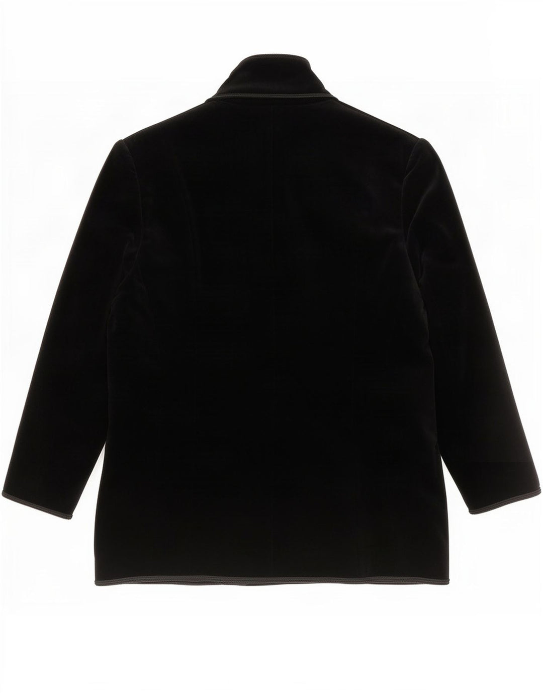 Giacca blazer in velluto aperto da donna Resi Hammerer EU 40 cotone nero medio