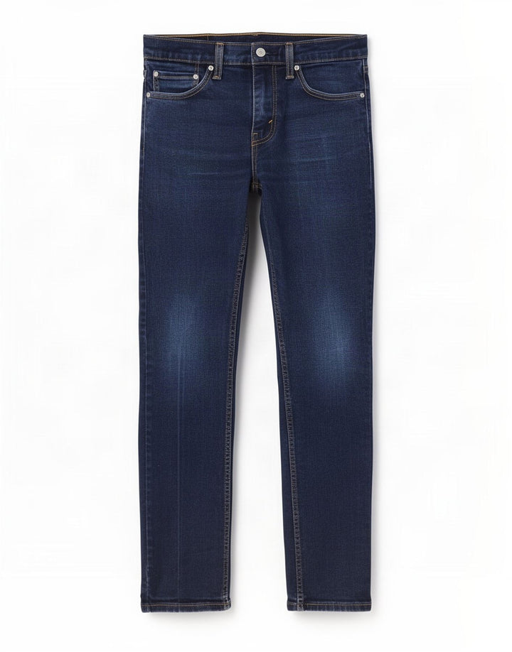 Levi's Uomo 511 Slim Jeans W31 L32 Cotone Blu