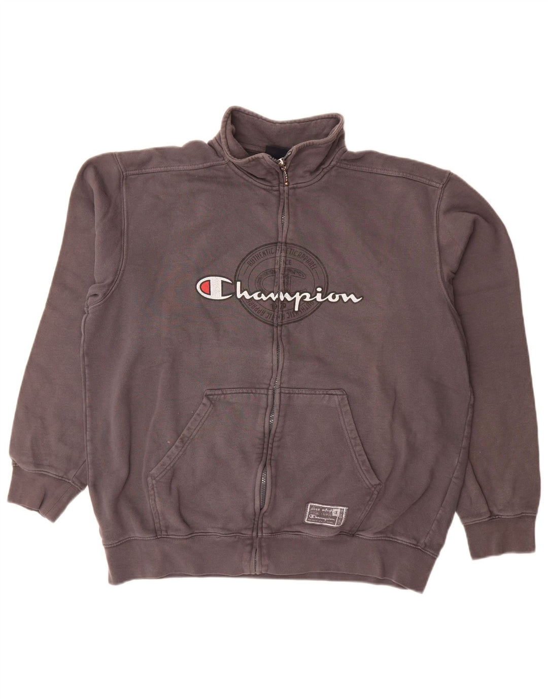 Giacca da tuta grafica da uomo Champion 2XL cotone grigio