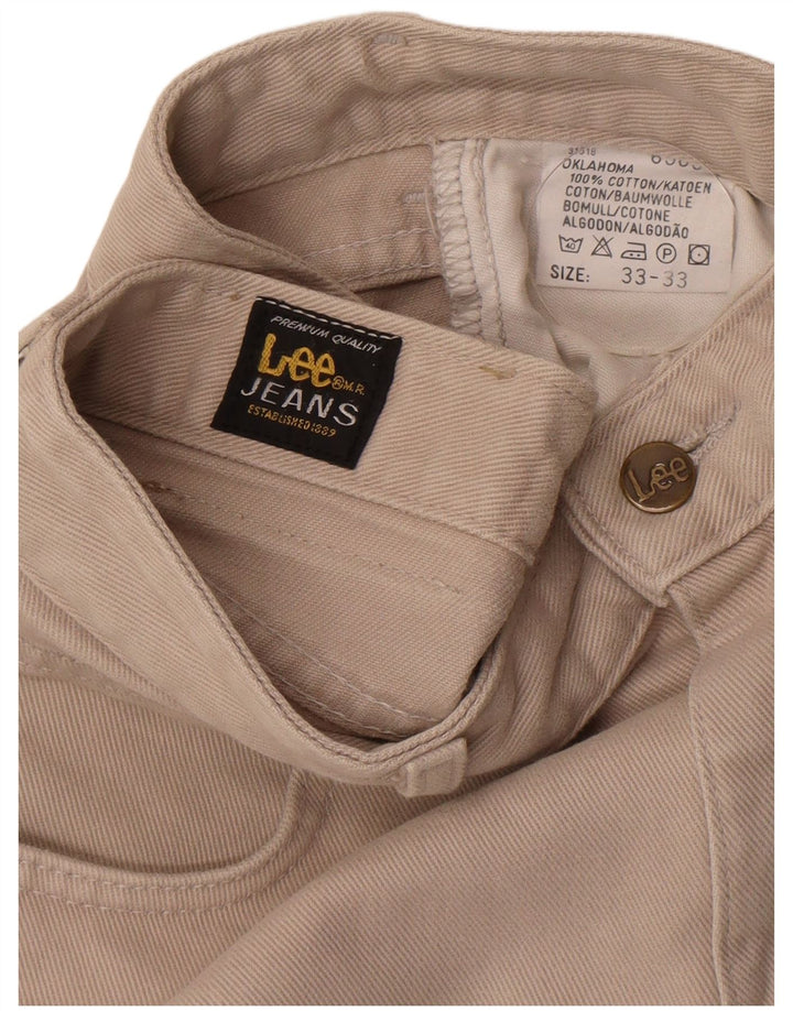 Jeans Lee affusolati Oklahoma da uomo W33 L33 cotone grigio