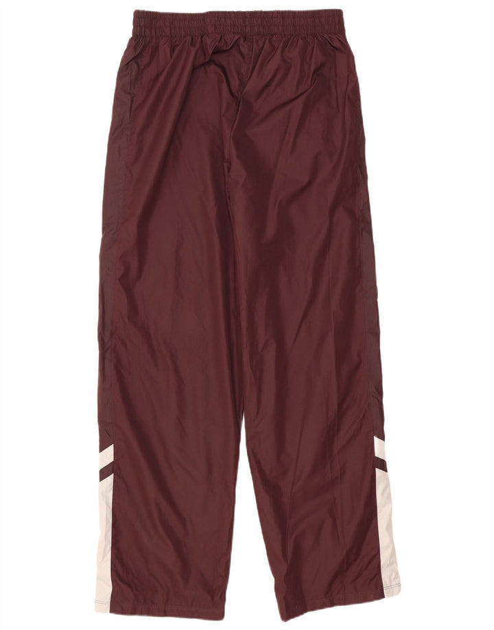 STARTER Mens Tracksuit Trousers Medium  Burgundy Colourblock Polyester