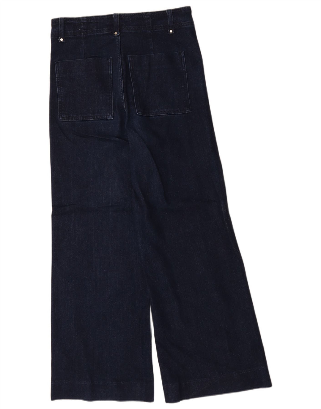 Jeans Zara da donna a gamba larga EU 40 medio W30 L30 blu navy