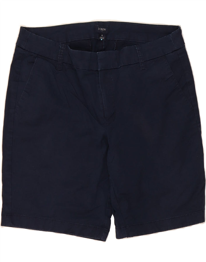 J. CREW Womens Chino Shorts US 8 Medium W32  Navy Blue Cotton Vintage J. Crew and Second-Hand J. Crew from Messina Hembry 