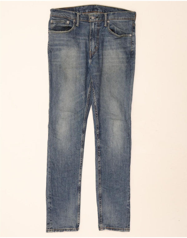 LEVI'S Jeans 512 slim affusolati da uomo W33 L32 Blu