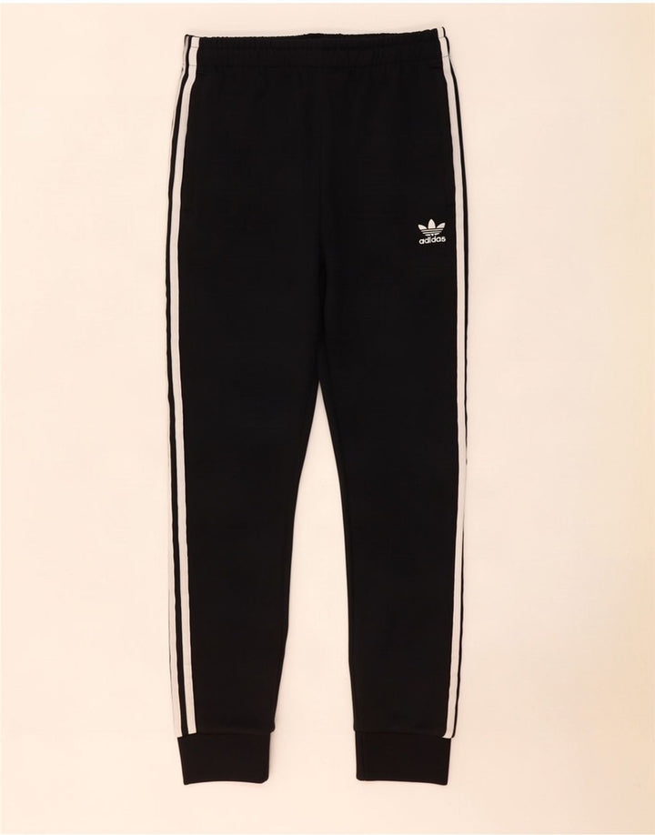 Pantaloni da tuta da uomo Adidas Joggers medio poliestere nero