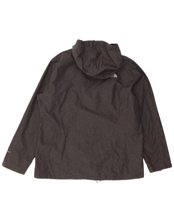 Giacca antipioggia con cappuccio da donna The North Face UK 18 XL Grigia