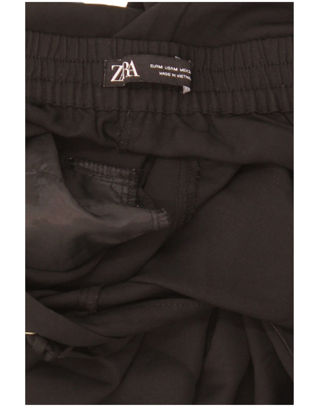 Pantaloni casual affusolati Zara da donna medi W28 L26 neri