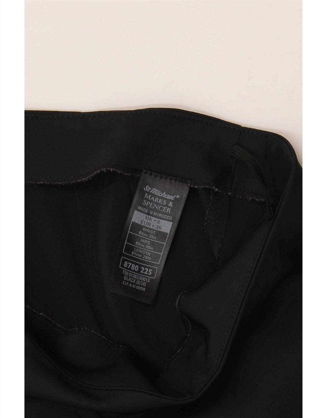 Gonna a tubino St. Michael da donna Marks & Spencer UK 8 piccola W26 nera