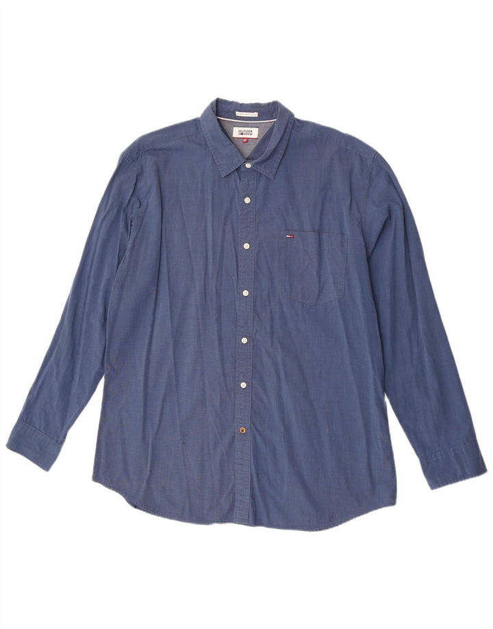 Camicia da uomo Tommy Hilfiger 2XL Blu