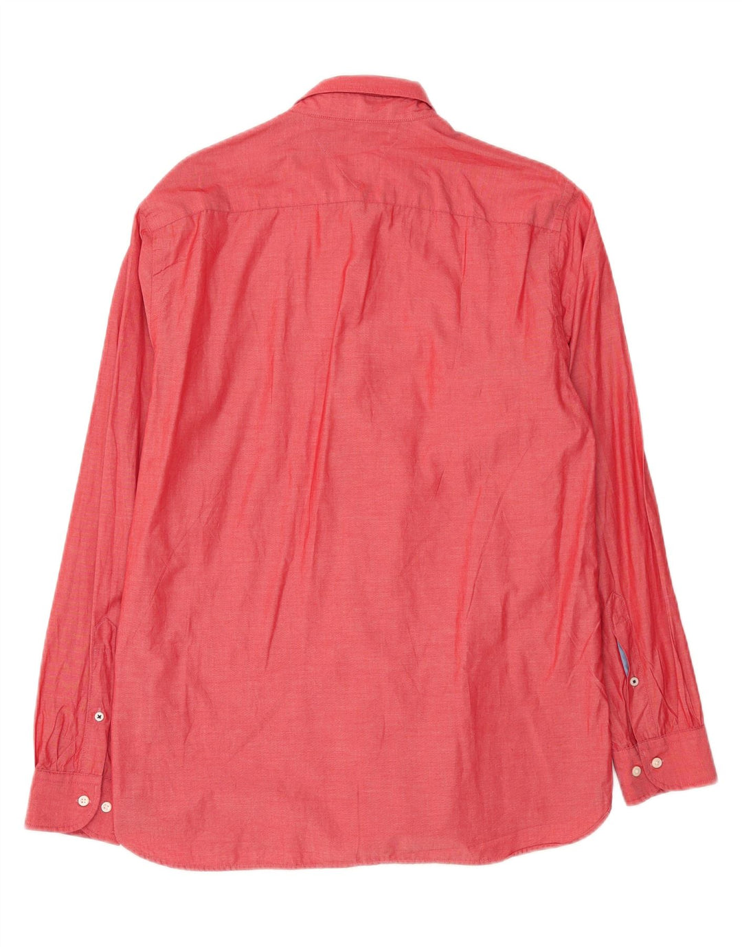 TOMMY HILFIGER Mens Shirt Large Red Cotton Vintage Tommy Hilfiger and Second-Hand Tommy Hilfiger from Messina Hembry 