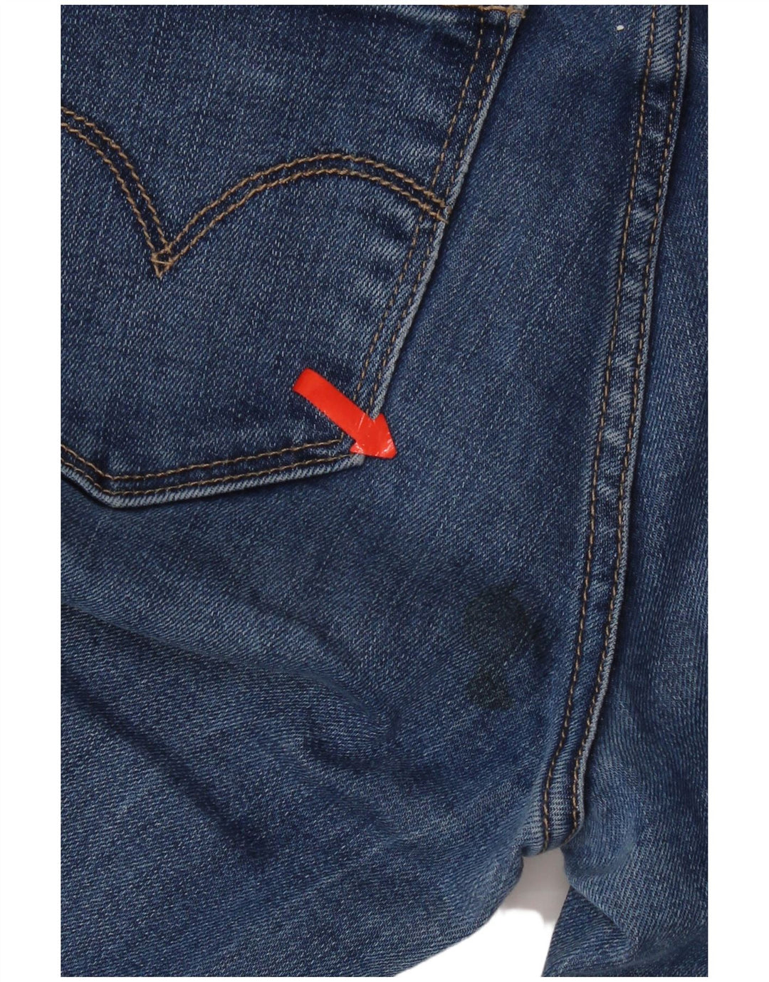 Jeans Levi's 711 Skinny da donna W26 L30 Lyocell blu