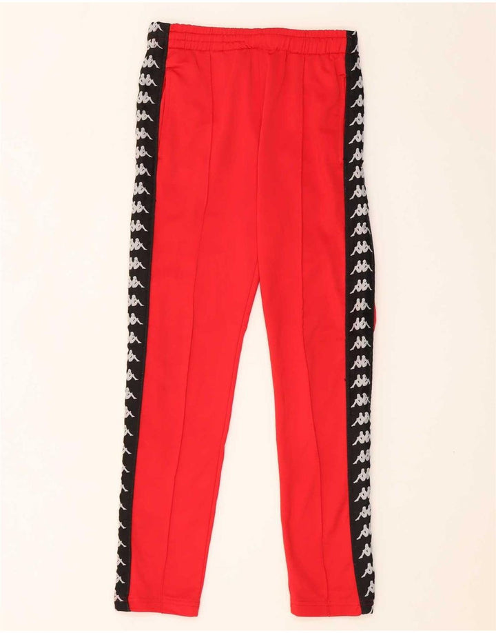 Tuta intera Kappa da donna con grafica UK 10 Small Rosso Colourblock in poliestere