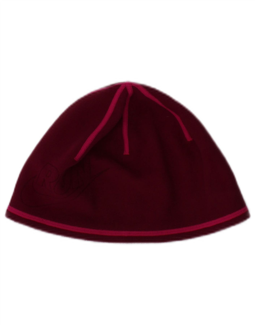 NIKE Womens Reversible Beanie Hat One Size Pink Sports