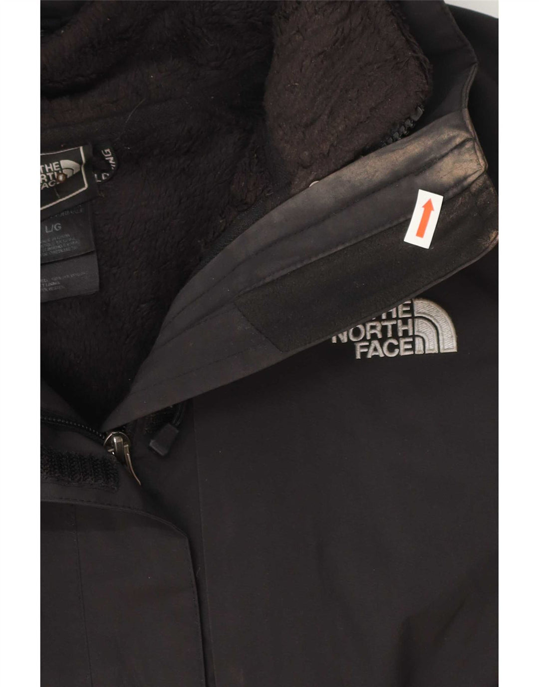 Giacca a vento da donna The North Face UK 16 grande poliestere nero