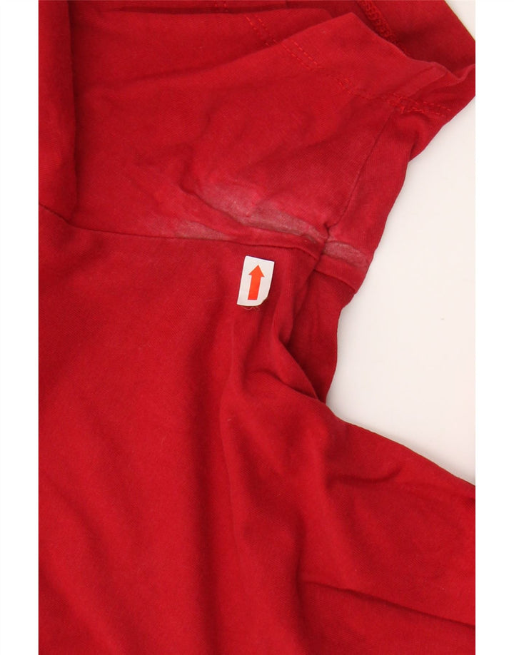 T-shirt grafica da uomo JORDAN Top rosso medio in cotone