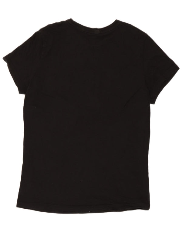 T-shirt grafica da donna Puma UK 12 media nera