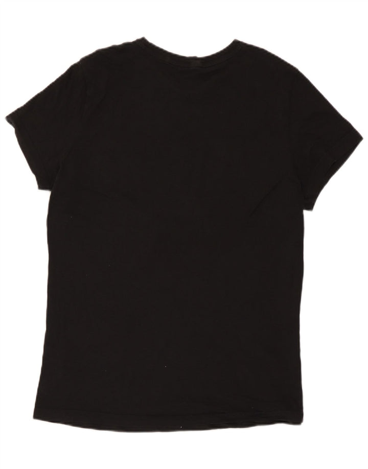 T-shirt grafica da donna Puma UK 12 media nera