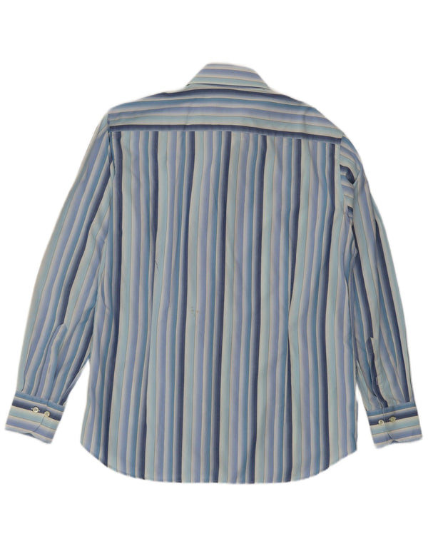 Camicia da uomo Carlo Pignatelli taglia 41 16 righe grandi blu