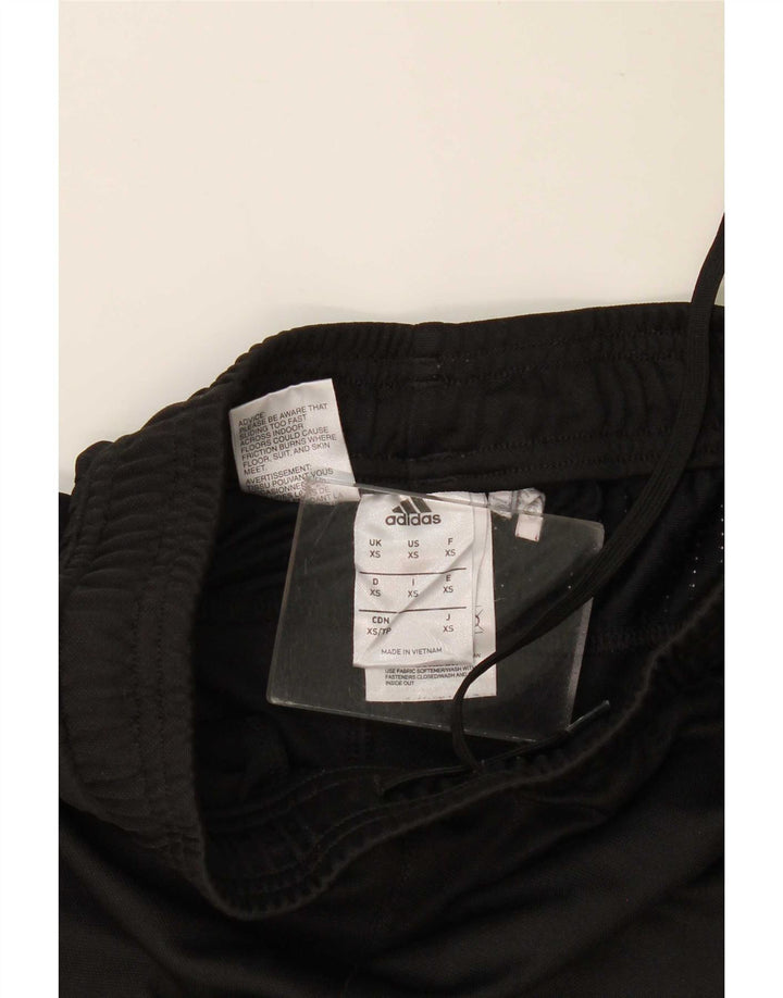 Pantaloni della tuta da donna Adidas Climacool UK 4 XS poliestere nero