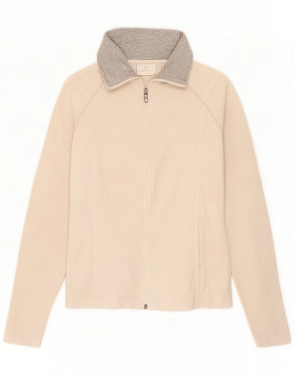 Giacca da ginnastica da donna con grafica North Sails UK 10 Small Beige Cotton