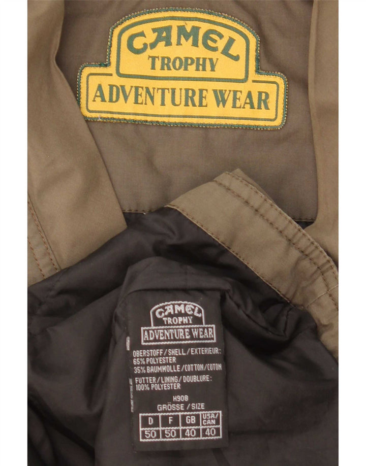 Gilet utility da uomo Camel Active UK 40 grande poliestere kaki
