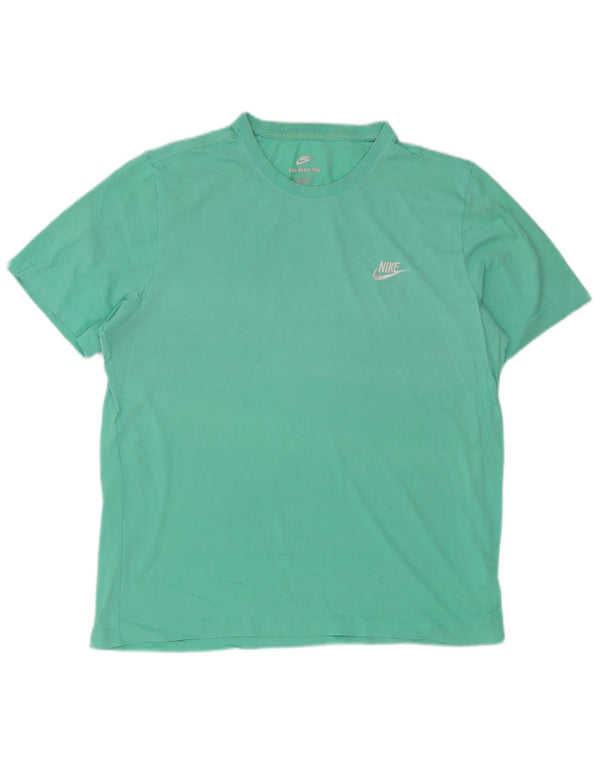 T-shirt Nike da uomo Top XL in cotone turchese