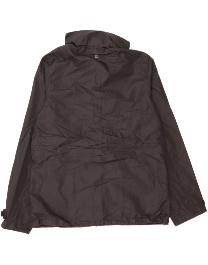Giacca antipioggia con cappuccio da donna Mountain Warehouse UK 14 grande poliestere nero