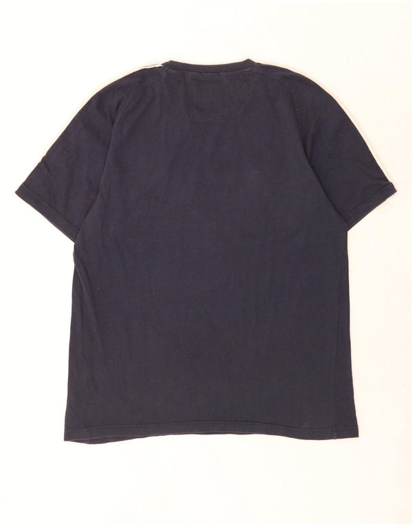T-shirt grafica da uomo Champion Top 2XL Blu navy Colourblock