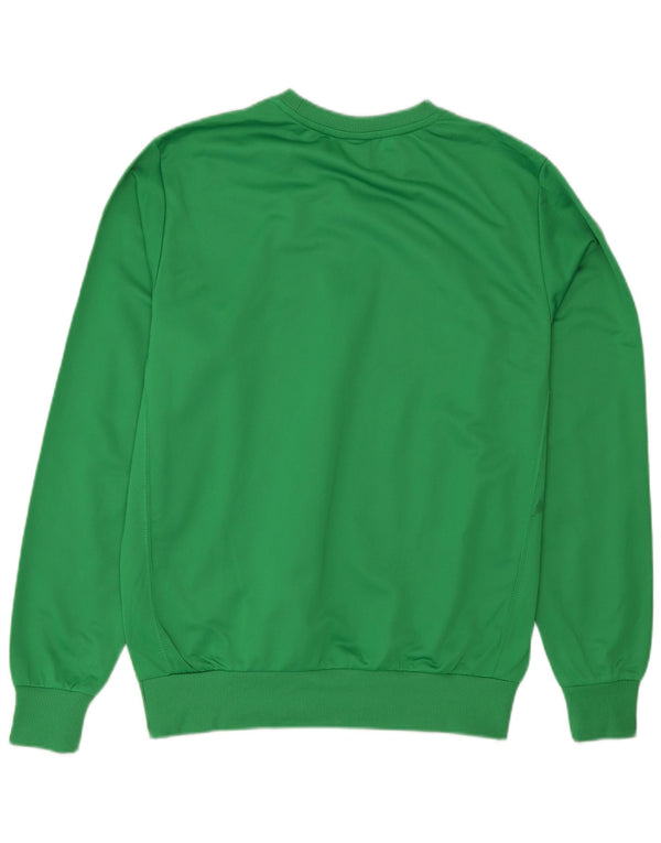 Umbro Uomo Felpa Maglione Piccolo Verde Poliestere
