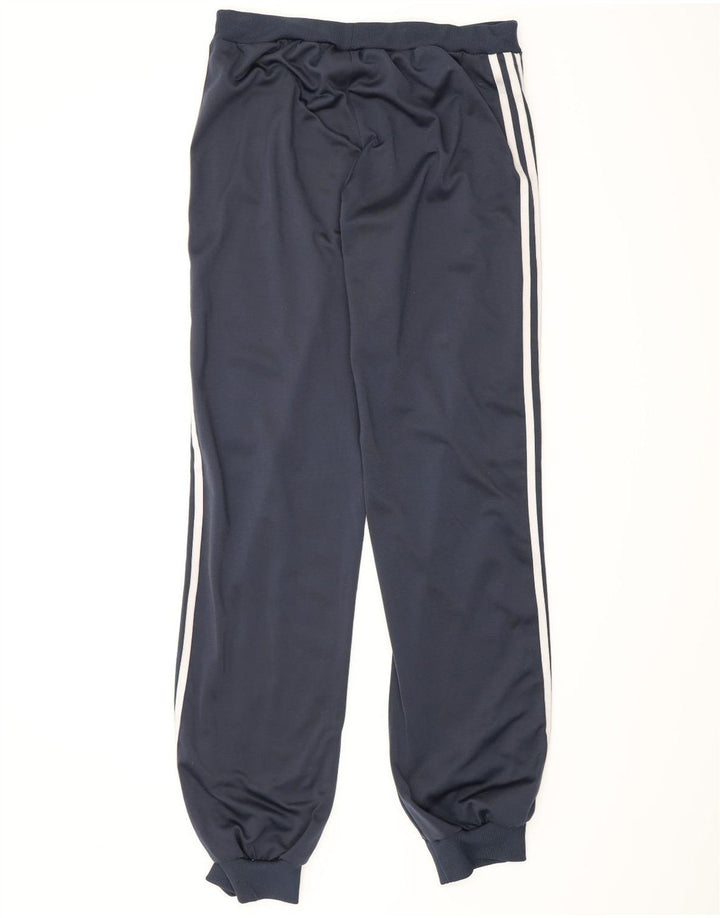 Pantaloni da tuta da uomo Adidas Joggers UK 38/40 Medium Blu Navy Poliestere