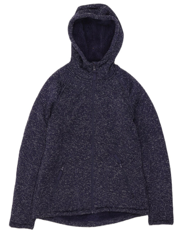 Mountain Warehouse Womens Tracksuit Top Jacket UK 10 Small Navy Blue