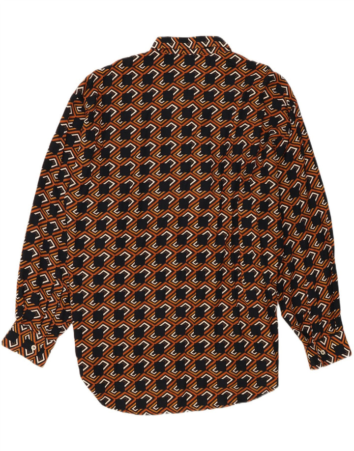 Camicia Kantaros Uomo XL Viscosa geometrica multicolore