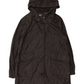 Impermeabile con cappuccio da donna Zara UK 14 medio nero