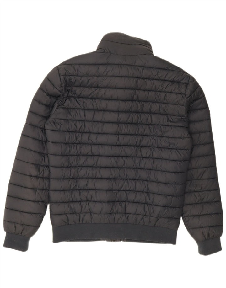 Giacca imbottita da uomo Superdry UK 40 Large in nylon blu navy