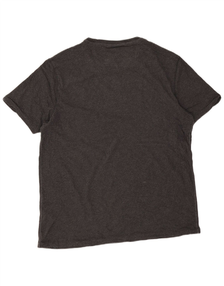 T-shirt da uomo Fat Face Top XL in cotone grigio