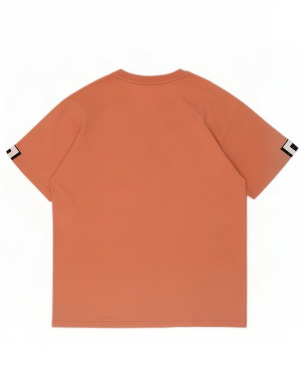 Maglietta grafica da donna Fila Top UK 14 Cotone color block rosa medio