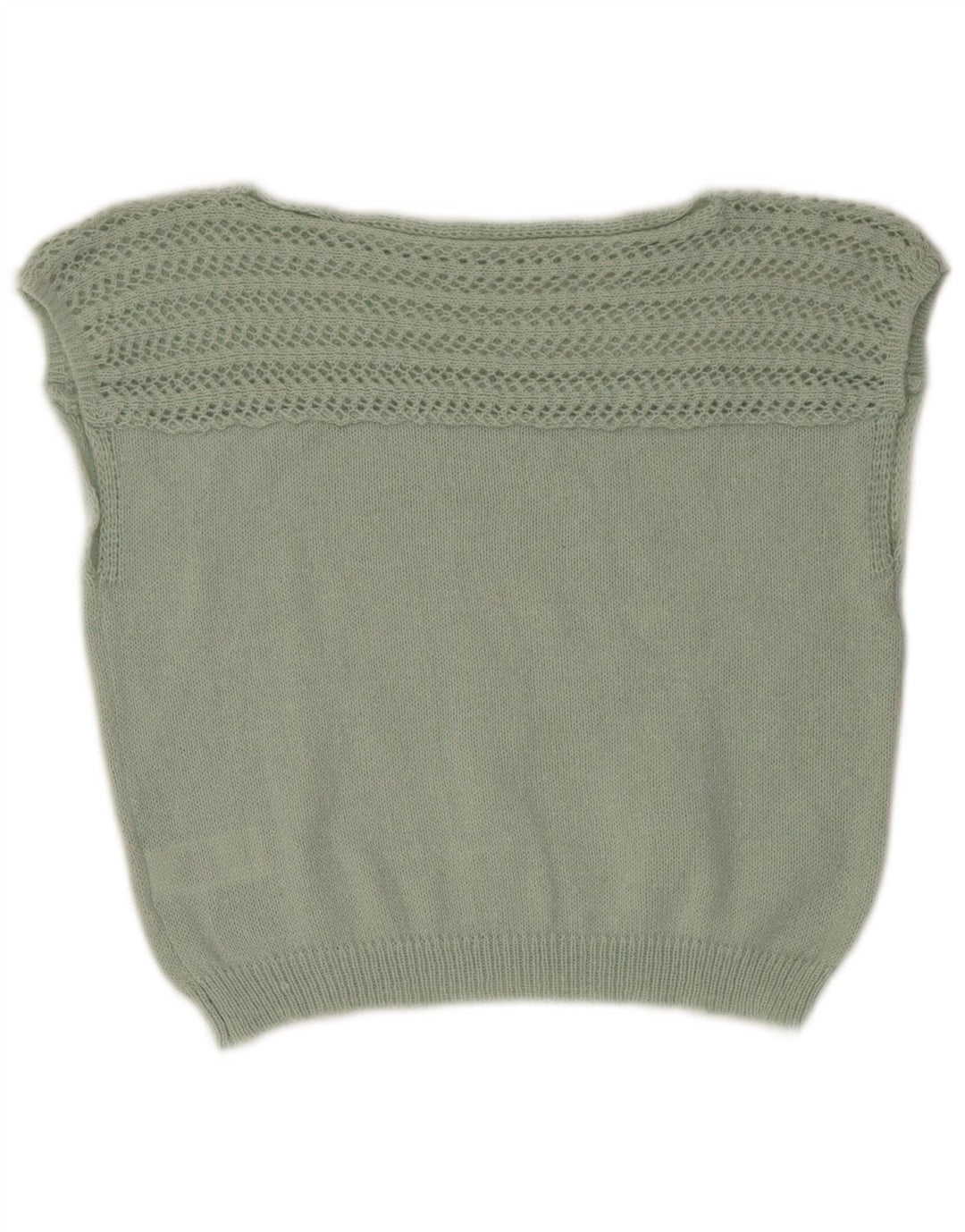 Canotta corta da donna Shein UK 14 Poliestere verde medio