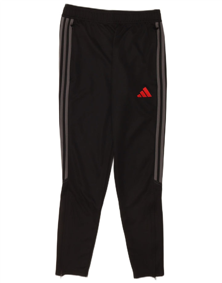 Pantaloni da tuta Adidas Aeroready da uomo piccoli in poliestere nero