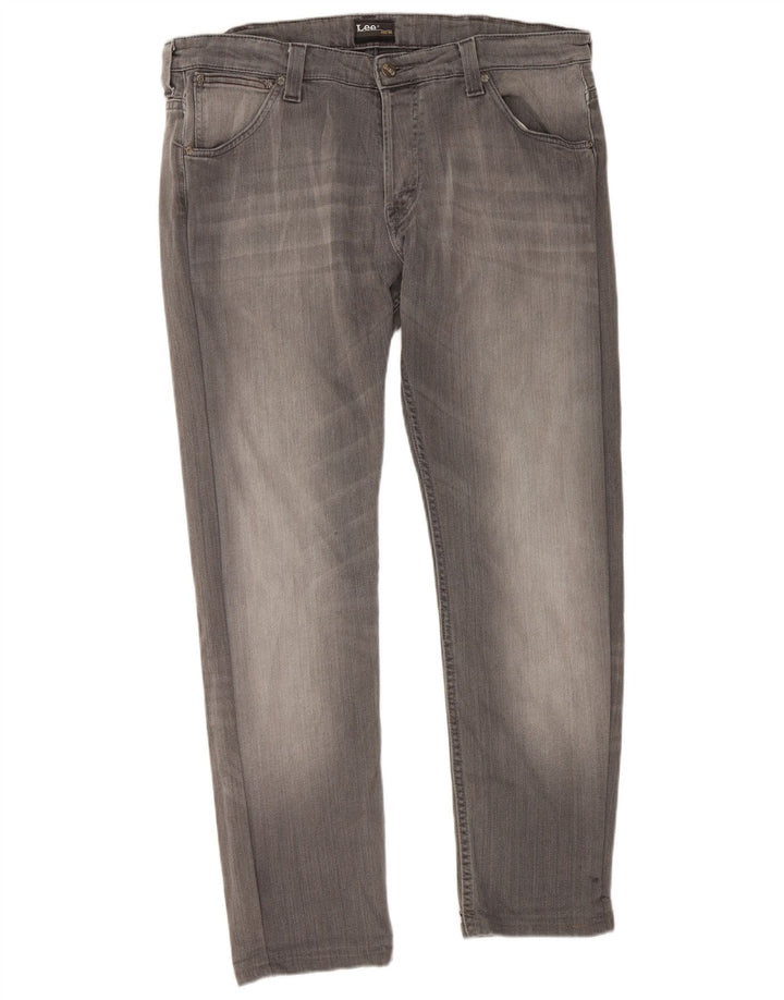 Jeans LEE Powell Slim da uomo W38 L28 in cotone grigio