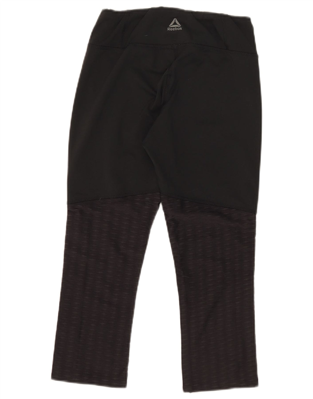 Leggings Reebok Speedwick Capri da donna UK 8/10 Small Black Spotted