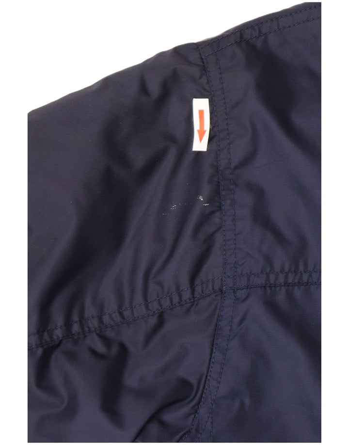 Giacca a vento con cappuccio grafico Nike da ragazzo 12-13 anni grande blu navy