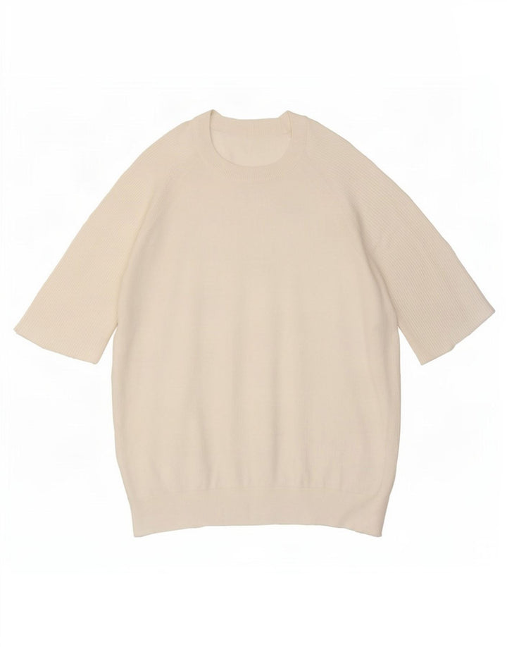 Maglione maglione con scollo a barca da donna Marks & Spencer UK 10 piccolo bianco