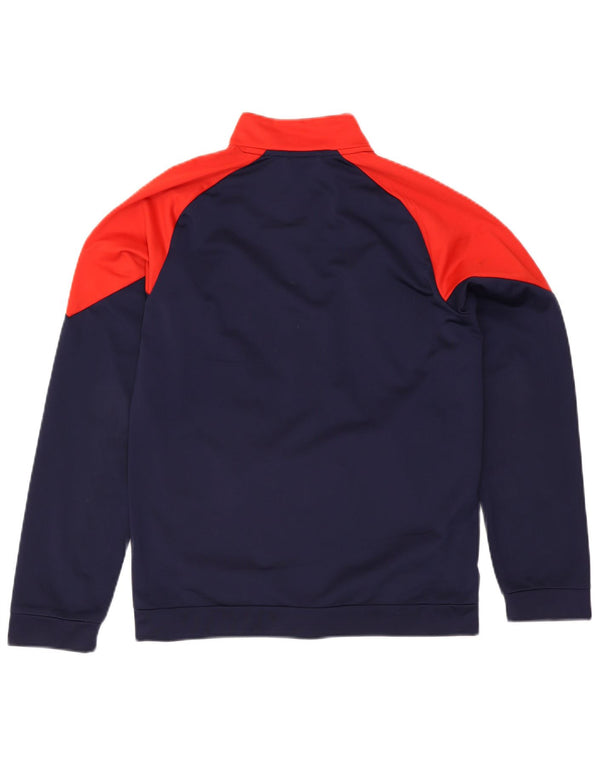 Giacca da ginnastica grafica da ragazzo Puma 15-16 anni Blu navy Colourblock