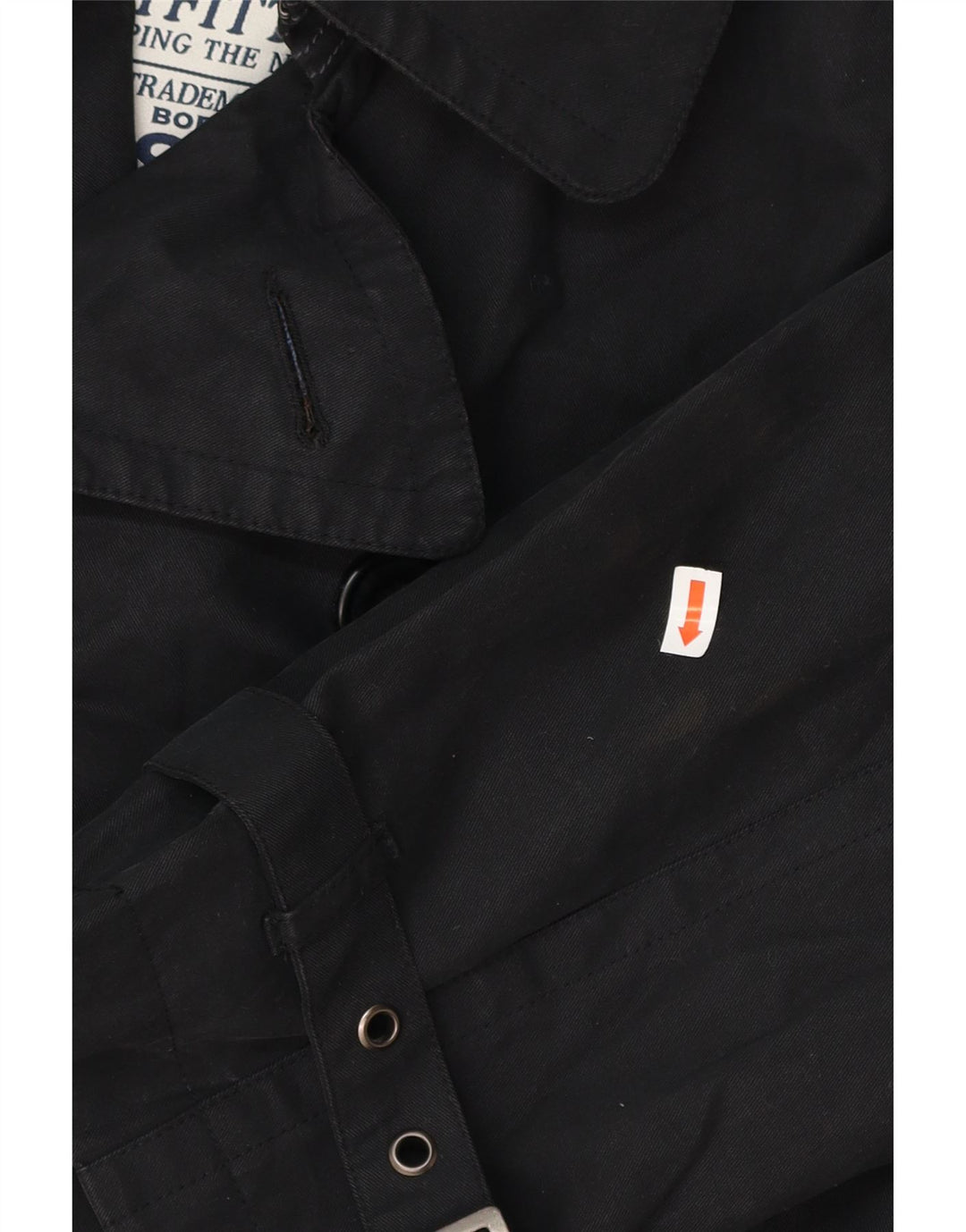 Trench da uomo BODEN UK 40 grande cotone nero